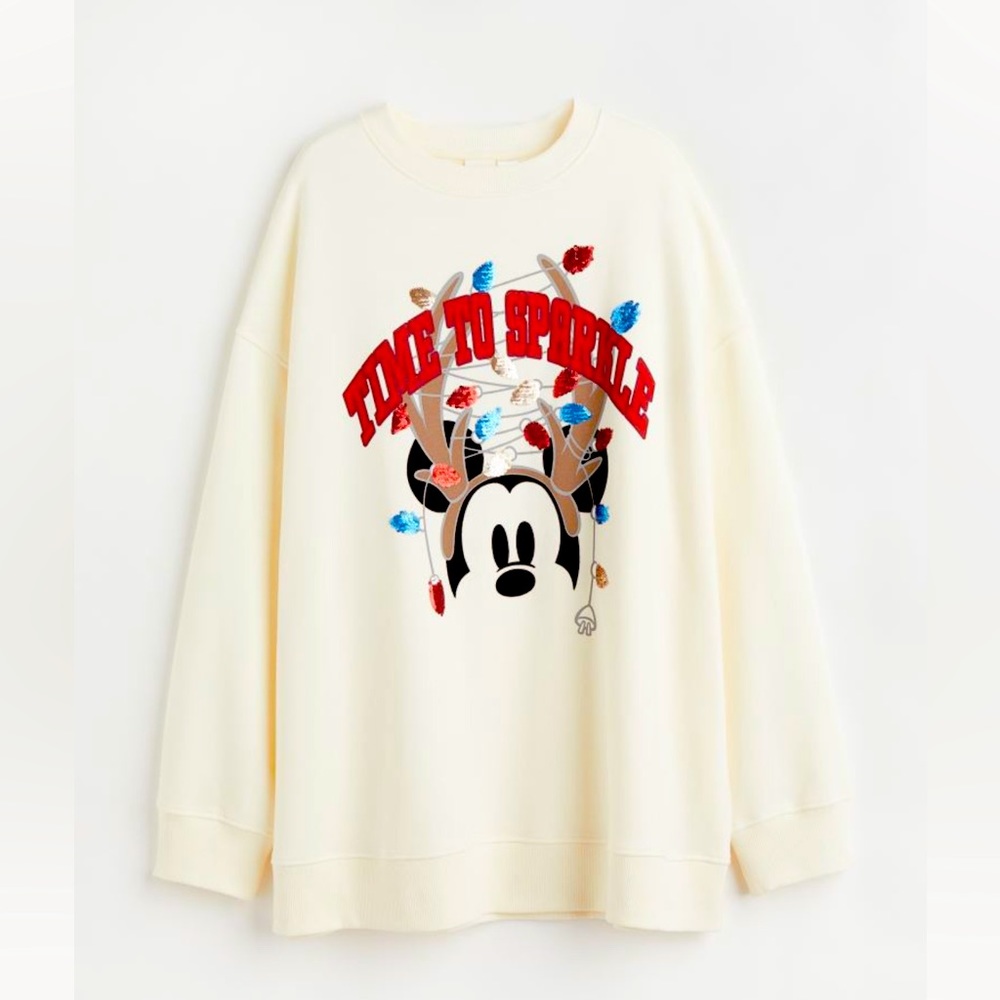 Disney Mickey oversized sweatshirt